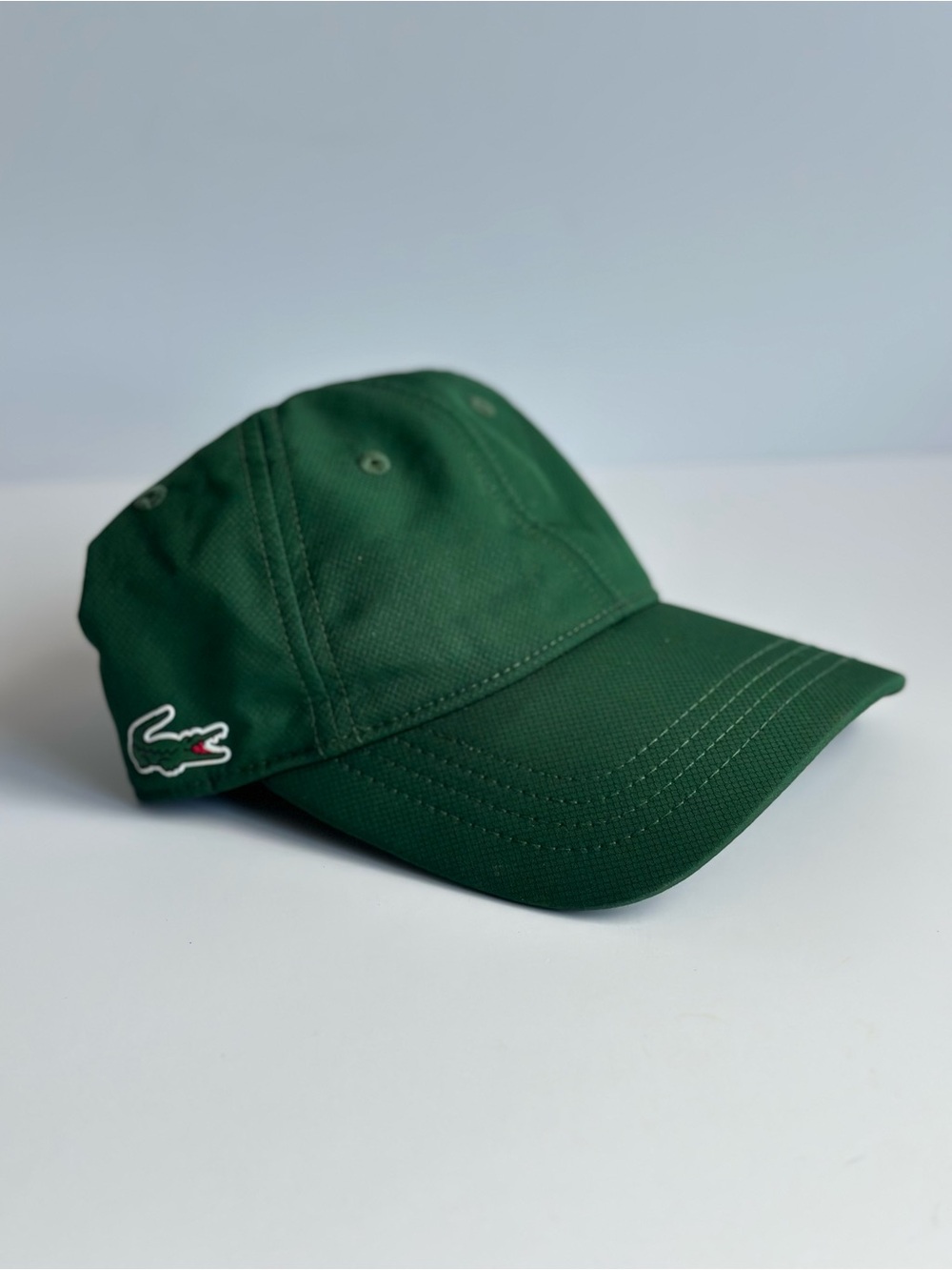 Lacoste Sport Lightweight Microfiber Green Performance Cap - Unisex